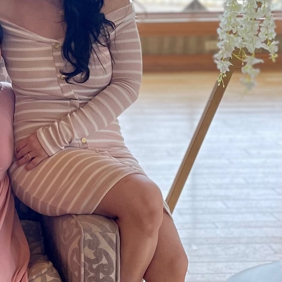 Off shoulder Midi Dress - Picture 4 of 4